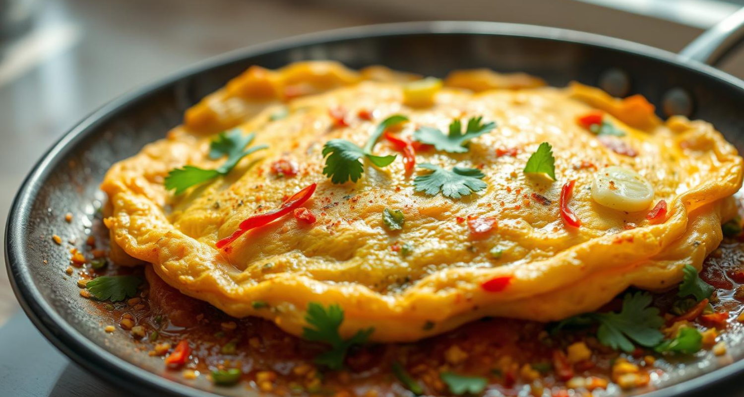 Spicy Masala Omelet