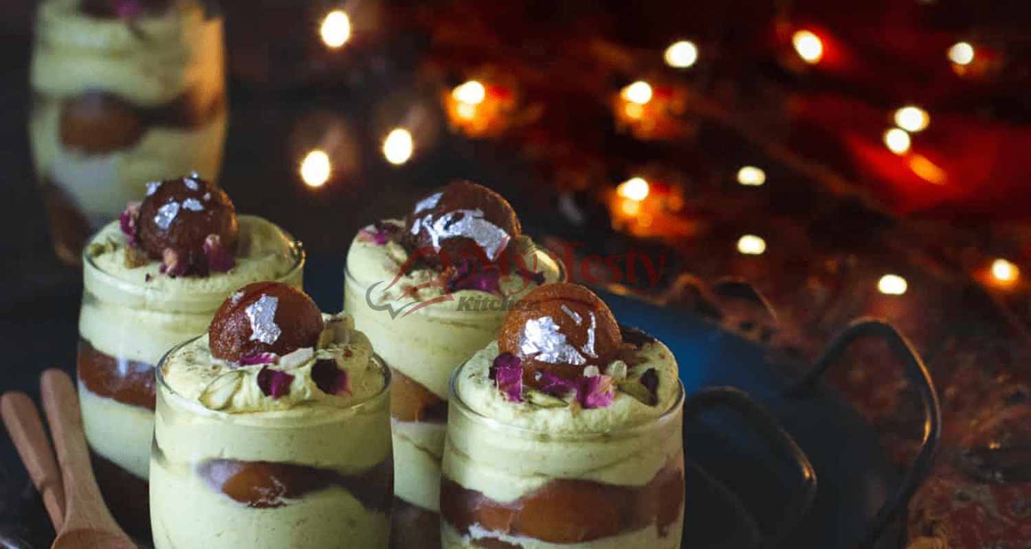 Gulab Jamun Mousse