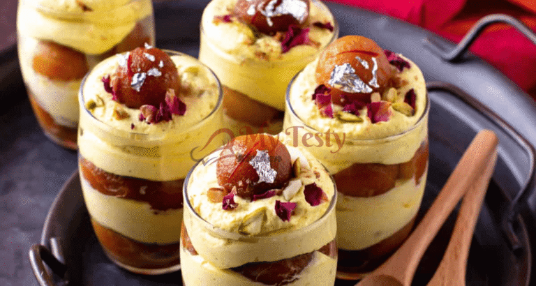 Gulab Jamun Mousse