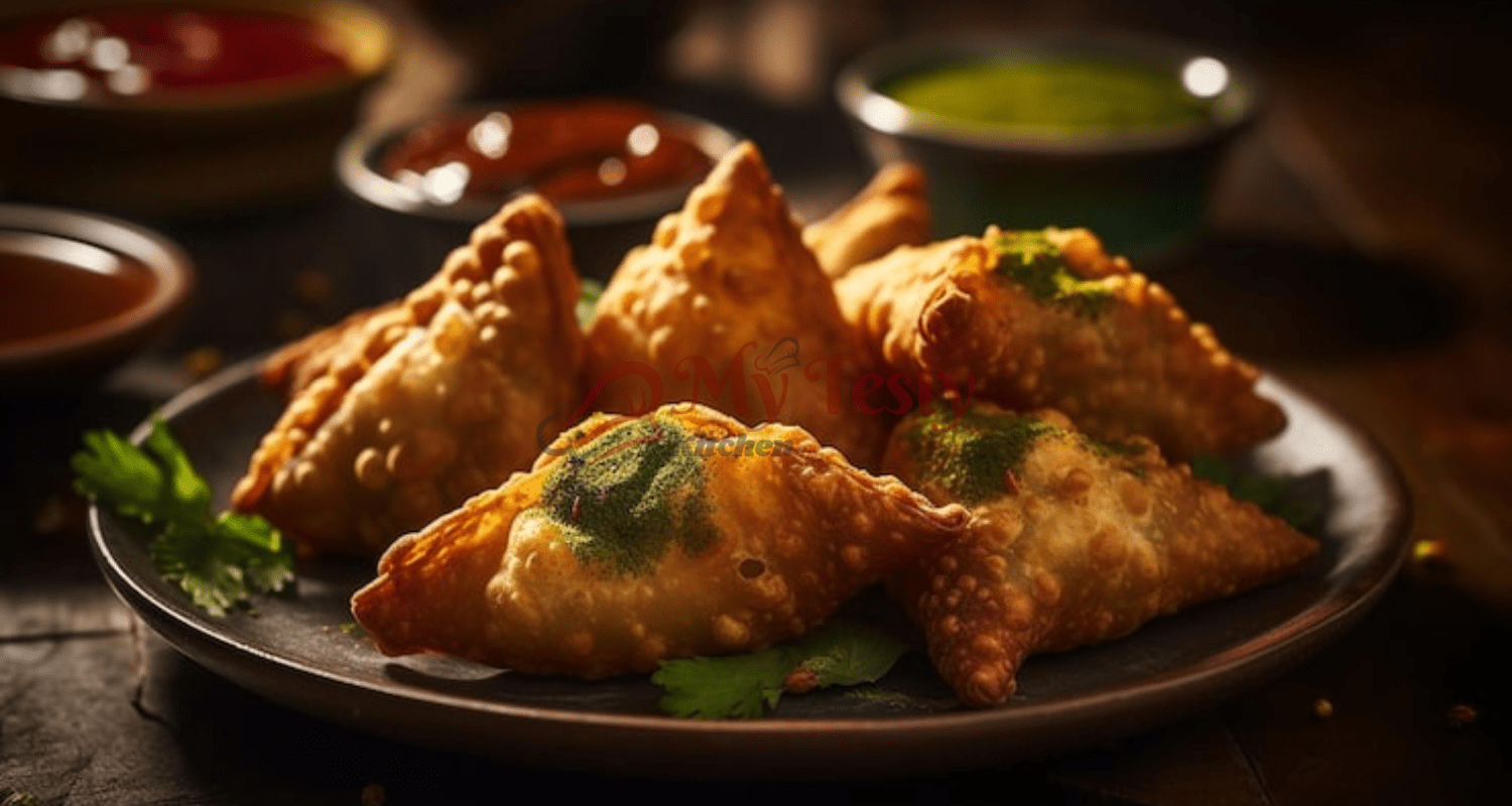 Chicken Cheese Samosa