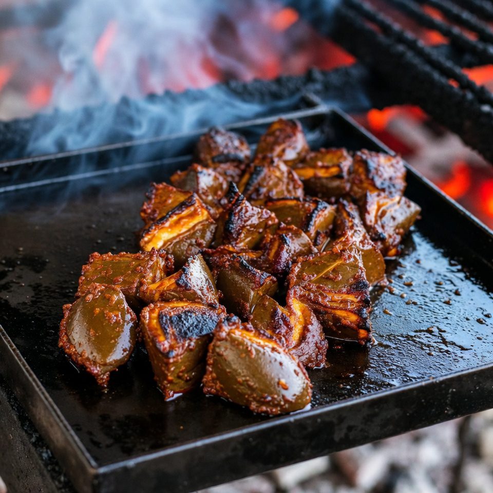 Barbecued Bbq Liver Boti