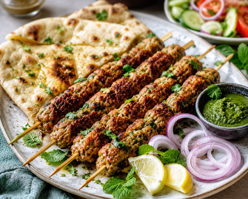 Chicken Seekh Kebab Recipe