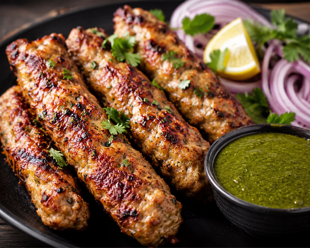 Chicken Seekh Kebab Recipe