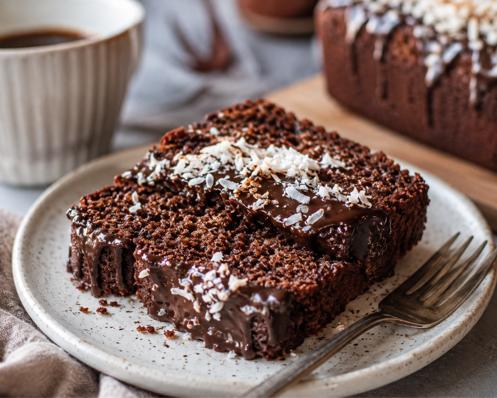 Choco-Coconut Pound Cake Recipe1
