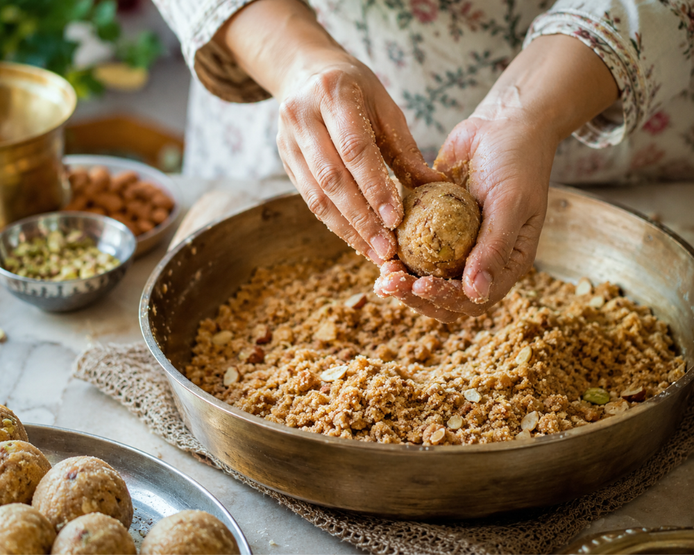 Churma Ladoo No Frying Recipe1