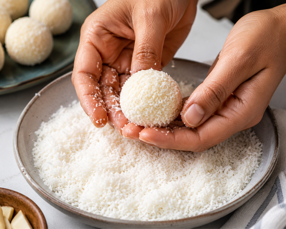 Coconut Ladoo Recipe1