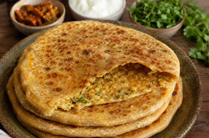 Dal Paratha Recipe