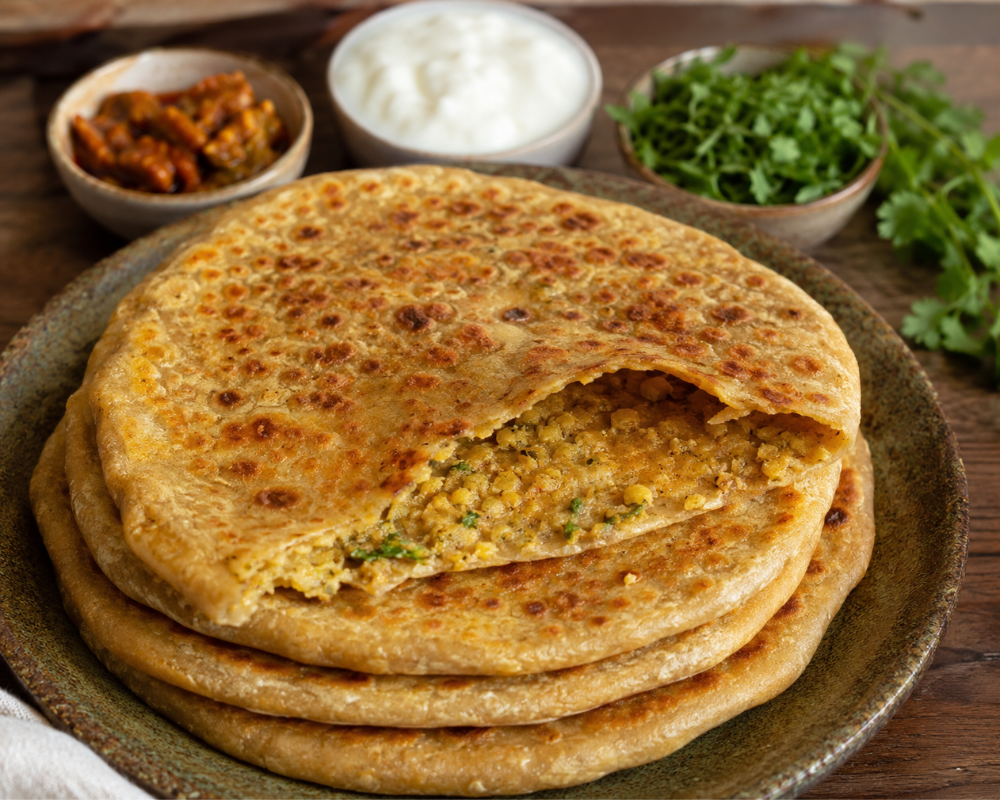 Dal Paratha Recipe