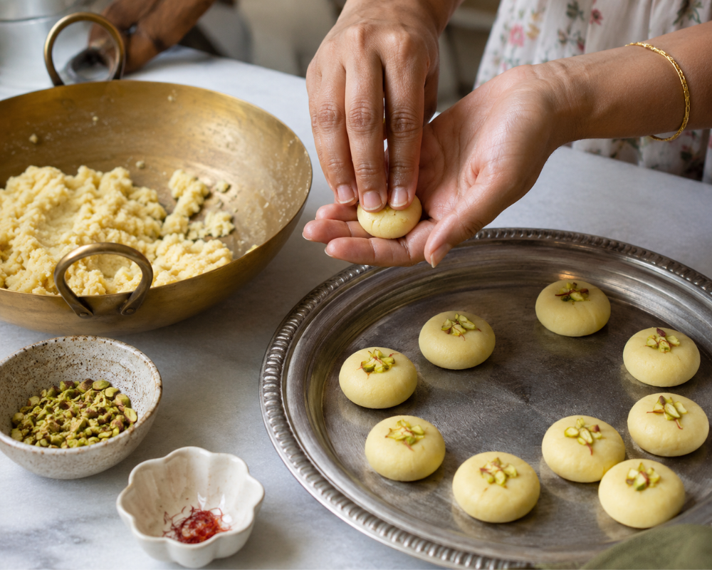 Doodh Peda (Milk Peda) Recipe
