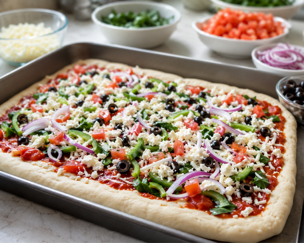Greek Style Pizza Recipe1
