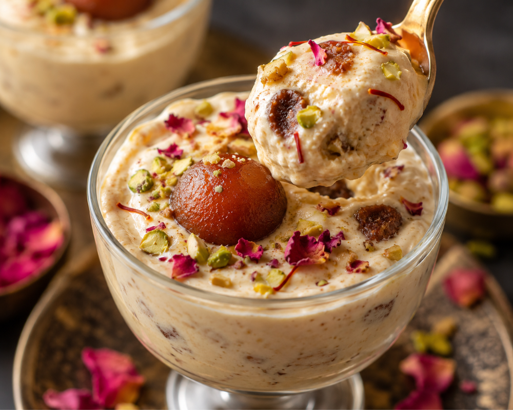 Gulab Jamun Mousse Recipe