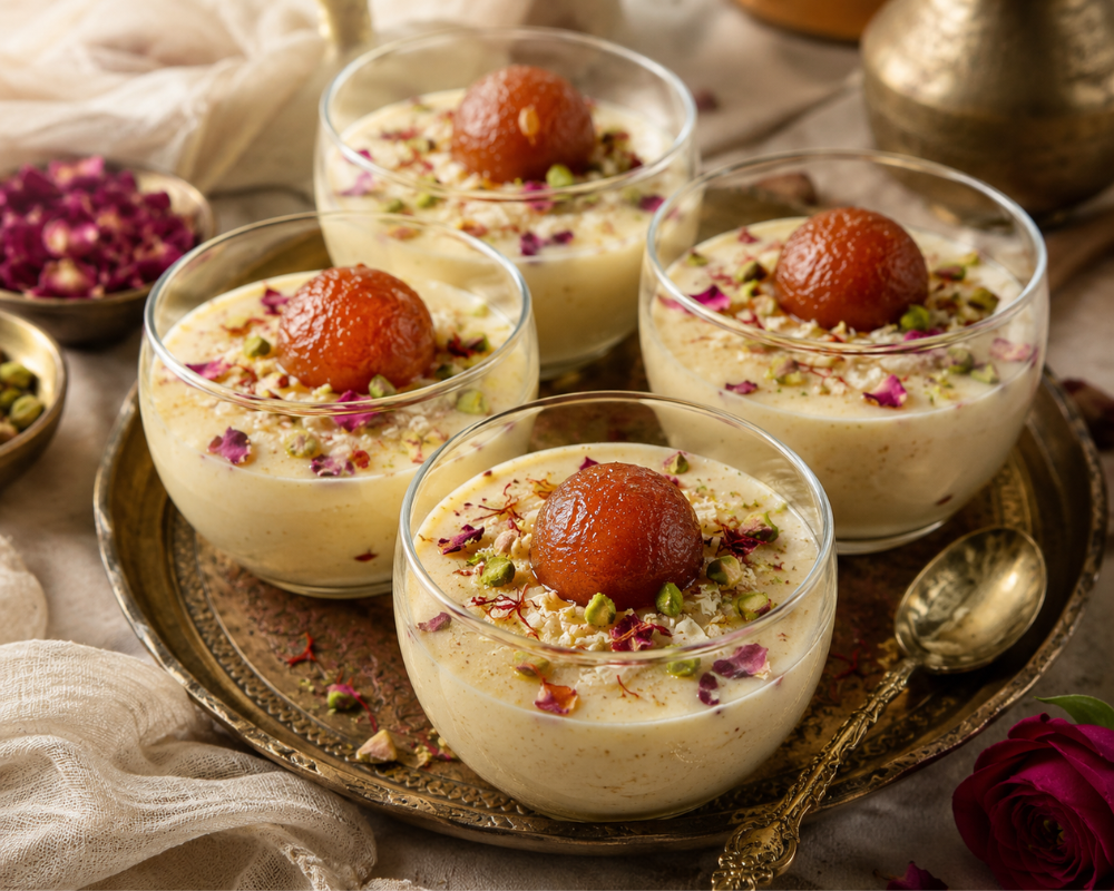 Gulab Jamun Mousse Recipe