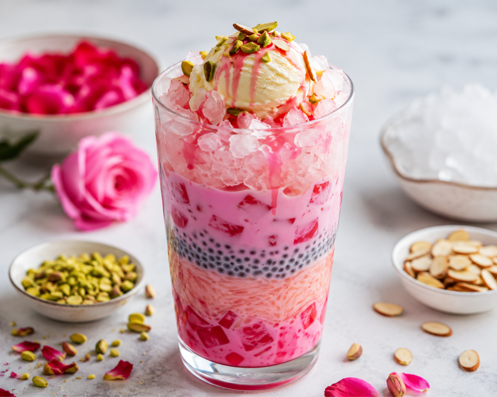 Iced Crush Falooda Recipe