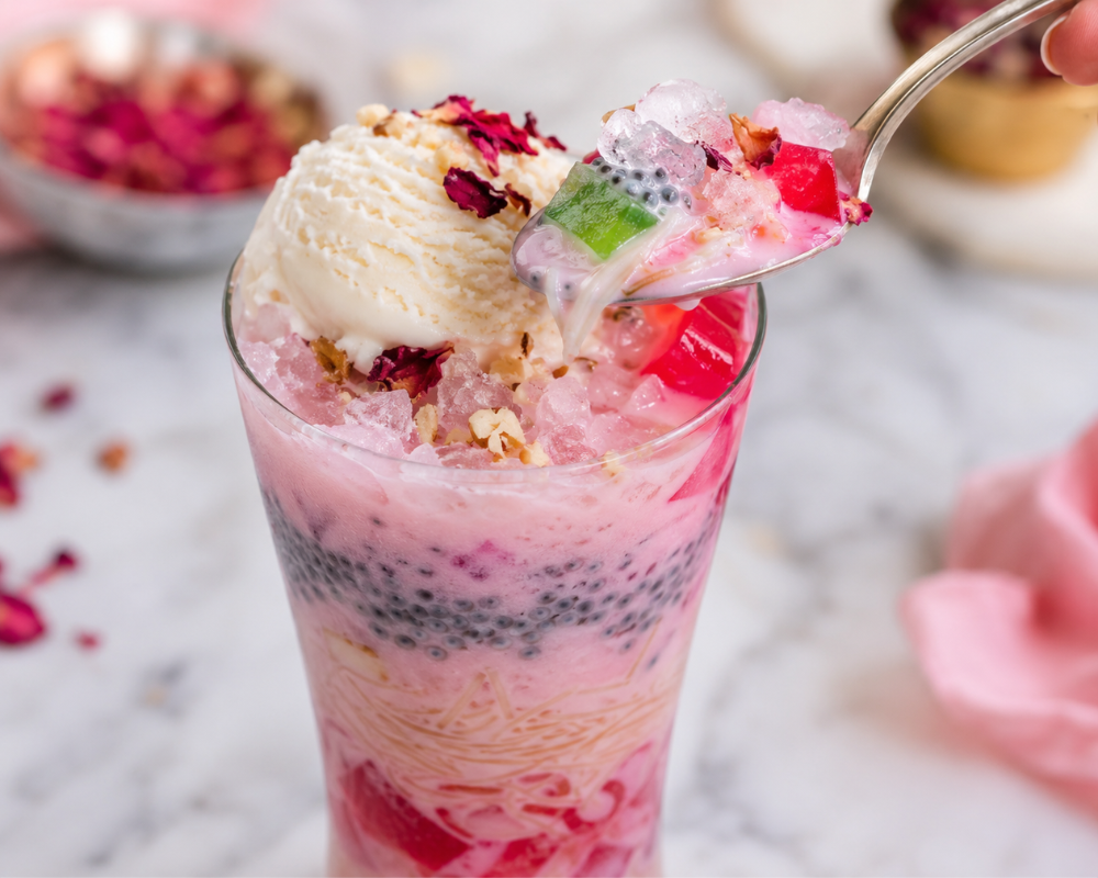 Iced Crush Falooda Recipe2