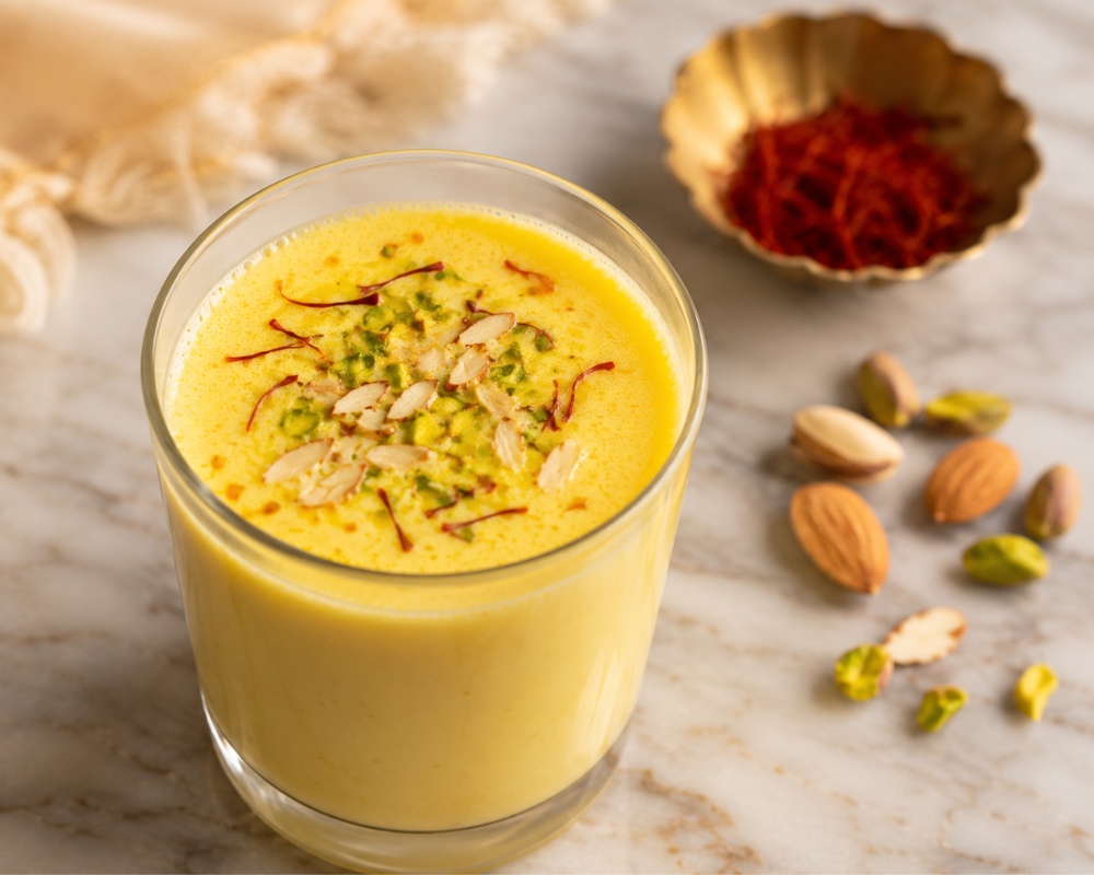 Kesar Milk or Saffron Milk Recipe