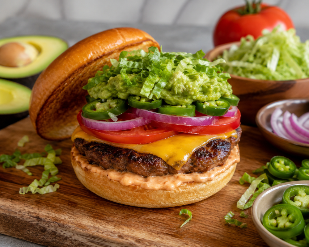 Mexican Cheese Burger Recipe1
