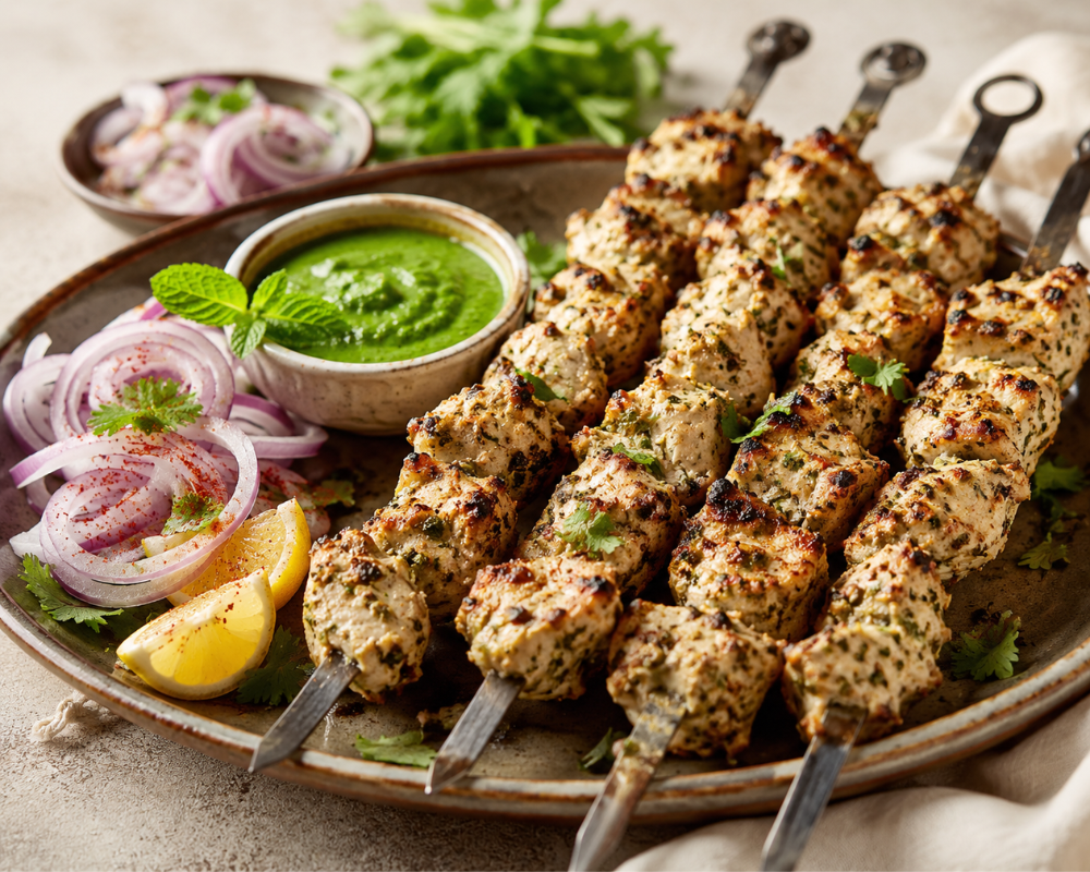 Mughlai Chicken Kebab Recipe