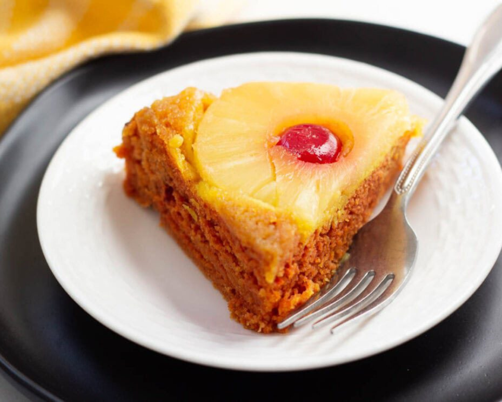 One Bowl Vegan Pine Apple Cake Recipe