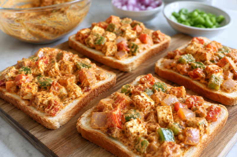 Paneer Tikka Toast Recipe2