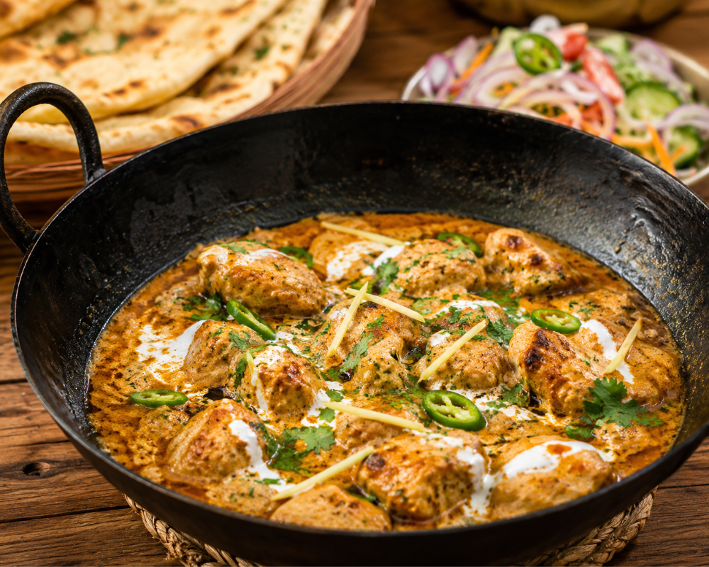 Reshmi Kebab Karahi Recipe