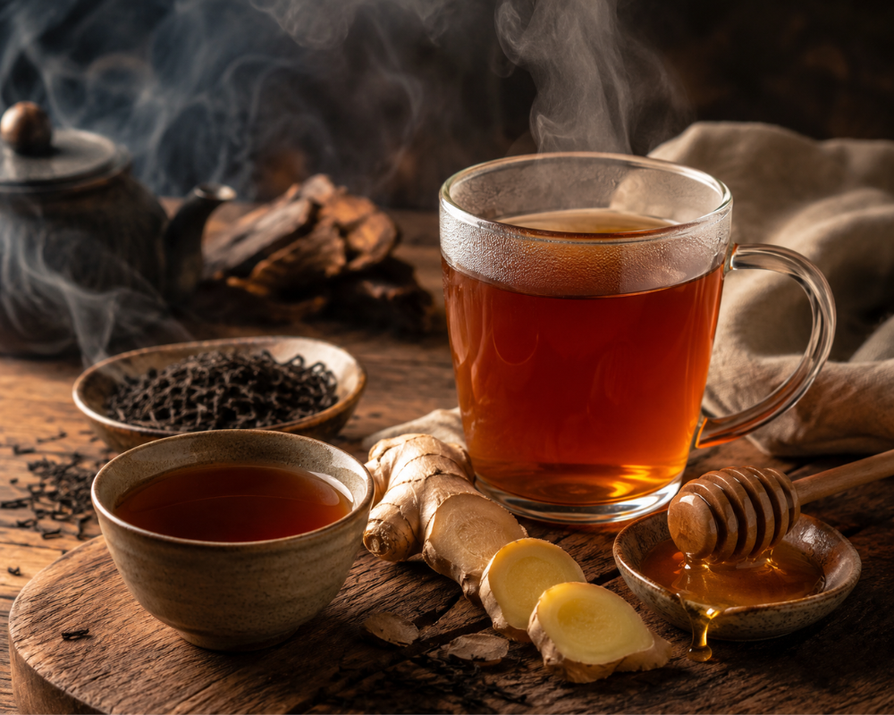 Smoky Ginger Honey Tea Blend Recipe