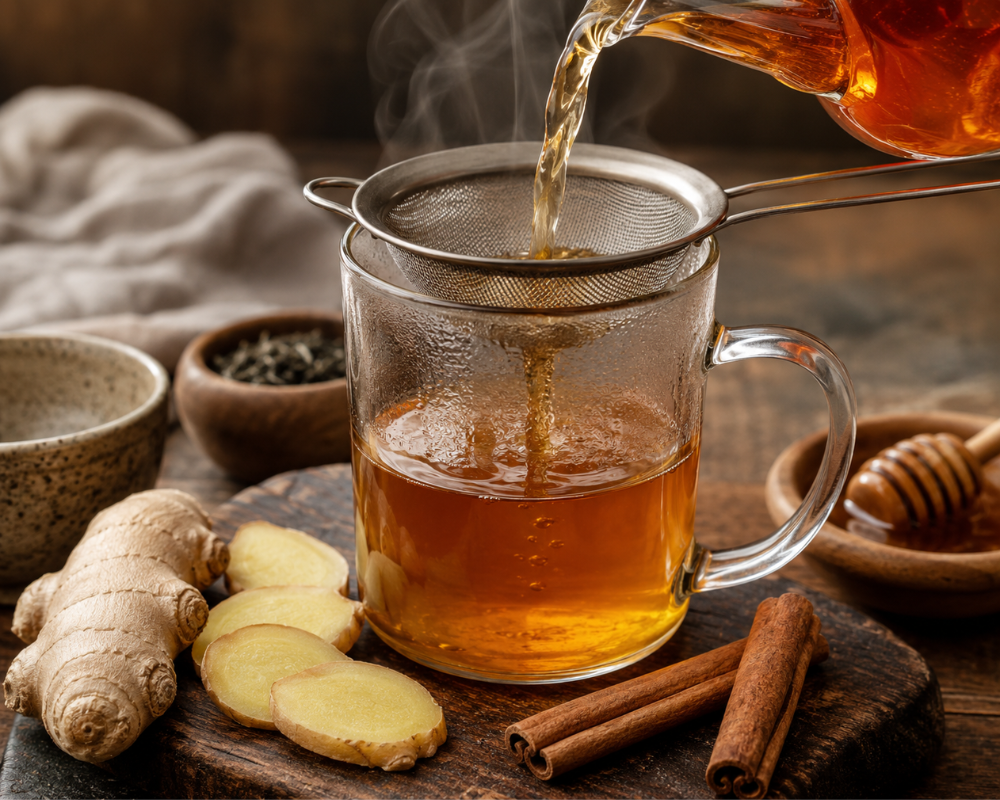 Smoky Ginger Honey Tea Blend Recipe1
