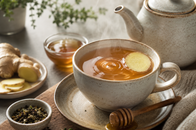 Smoky Ginger Honey Tea Blend Recipe2