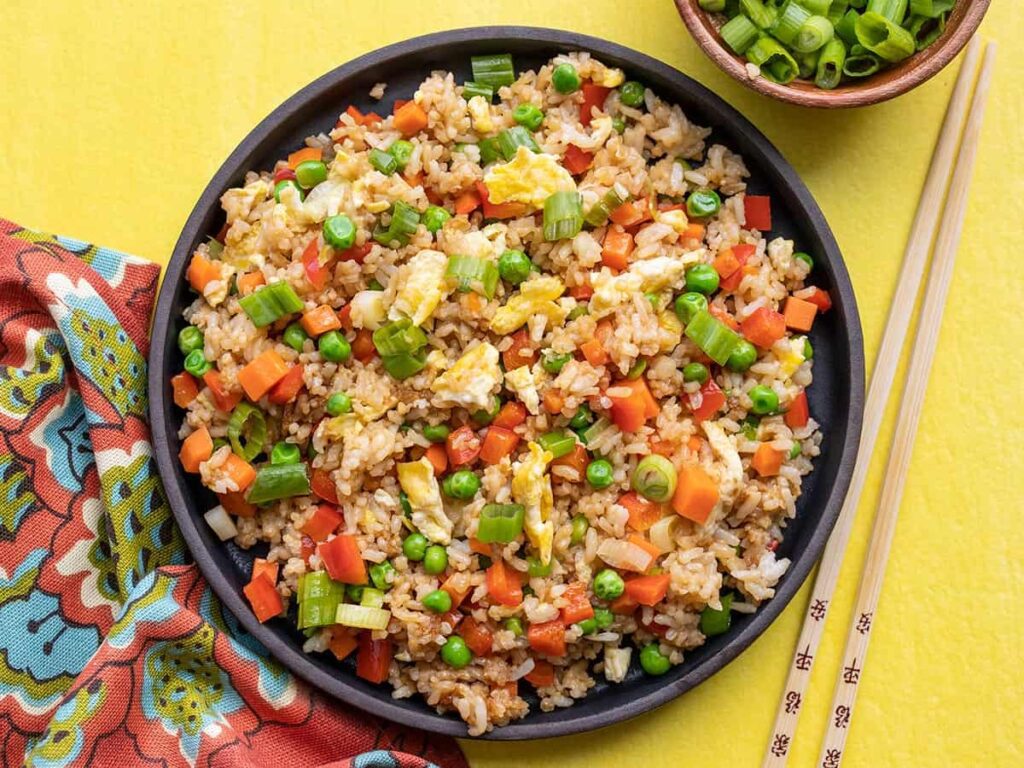 Vegetable-Fried-Rice-plate